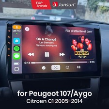For Peugeot 107 2005-2014 Carplay Android13 Car Radio Stereo GPS Nav Sat WIFI BT