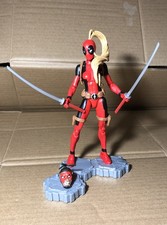 Marvel Legends Lady Deadpool Loose Figure Incomplete (See Description)