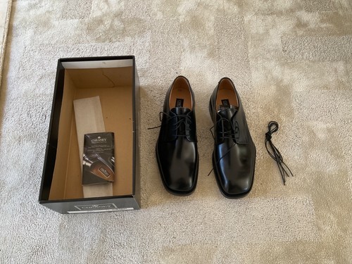 Cheaney men black lace - black,