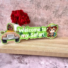 Personalised baby room wall