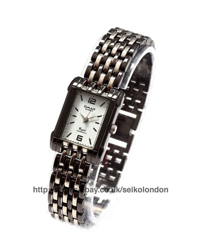 Omax ladies white dial watch - omax,