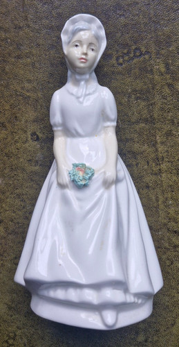Vintage porcelain spanish girl - vintage,