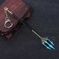 Metal black blue poseidon - black,