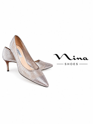 Nina silver shoes - nina, toe