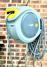 Hozelock 40m Wall Mounted Auto Reel Garden Hose – Retractable but faulty