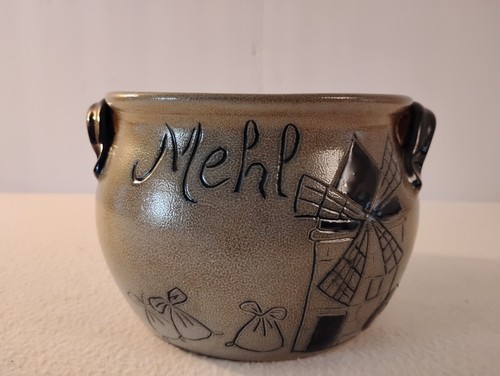 Vintage german stoneware salt - vintage,
