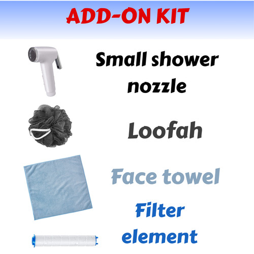 Portable shower with - shower,