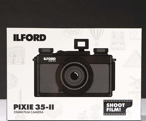 Ilford pixie film - 35-ii, camera