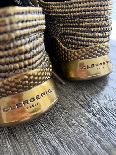 Clergerie paris gold - gold, trainers