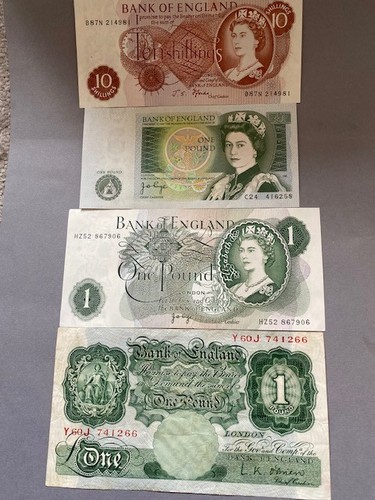 Bank england banknotes - 4,