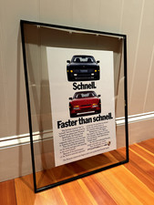 Large 18x24" Vintage Porsche 944 951 Turbo Advertisement