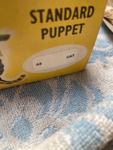 Vintage cat marionette puppet - vintage,