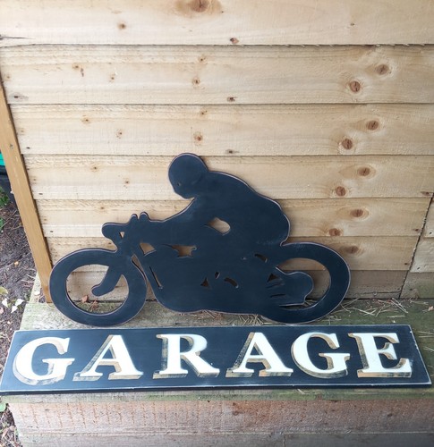 Rustic painted garage service - rustic,