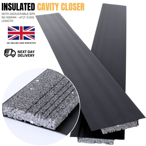 Insulated cavity closer 2m - insulated,