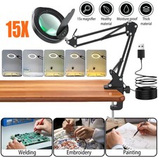 15X Magnifying Glass Desk