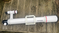 Bresser AR102 F10 with upgraded finder. Hex focuser