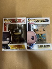 Funko Pop Vinyl Figure: Batman 1341 & Black Adam 1232 