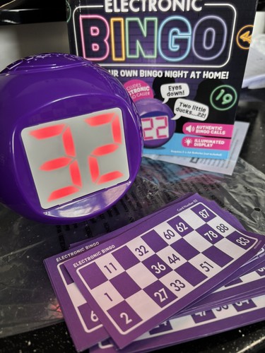 Electronic bingo machine - machine,