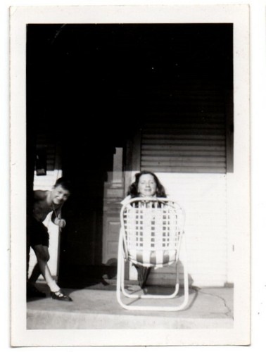 Woman sitting backwards - woman,