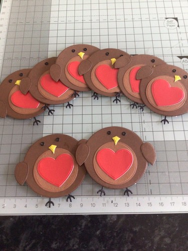 Cute christmas robin - ,