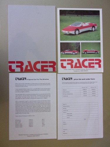 Tracer kit car orig 1980s - orig,