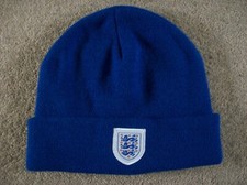 ENGLAND THREE LIONS WOOLY BEANIE HAT