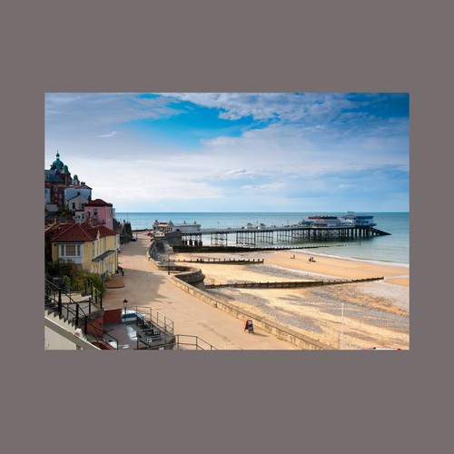 Picture canvas cromer pier - picture,