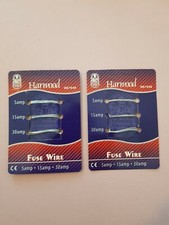 2 X CONSUMER FUSE WIRE CARD