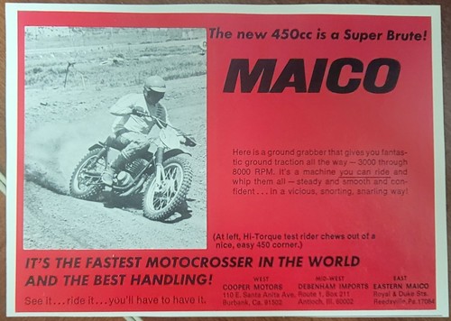 1973 maico 450 - 1973, super
