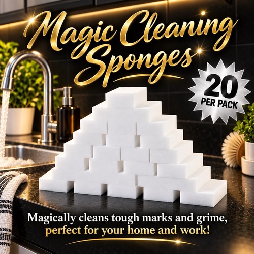 Magic cleaning sponges - cleaning,