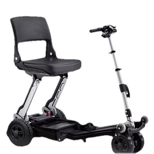 New black luggie folding - new,