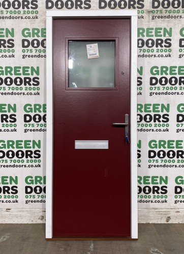 Thin narrow wooden - narrow, door