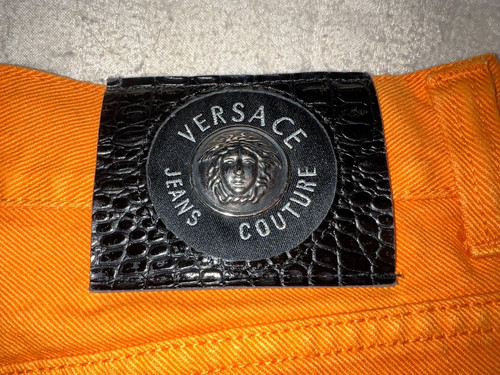 Versace jeans couture orange - jeans,