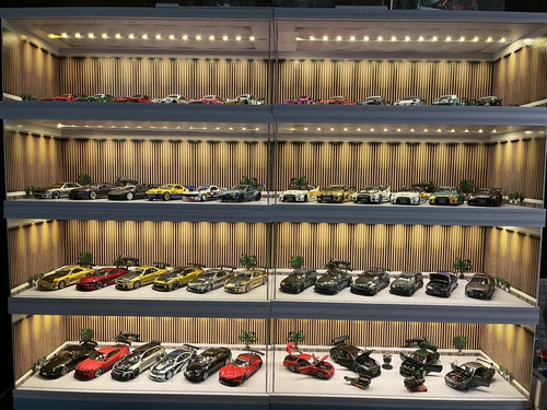 Diorama diecast car - 1/64,
