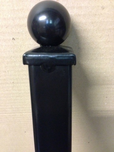 Metal fence post - fence,