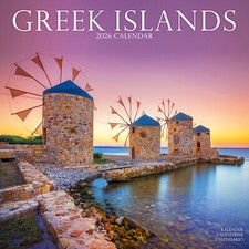 Greek Islands 2026 Calendar