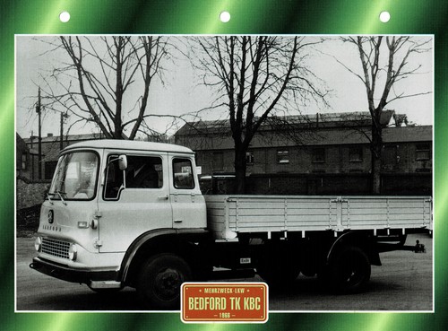 Bedford kbc 1966 - bedford, tk