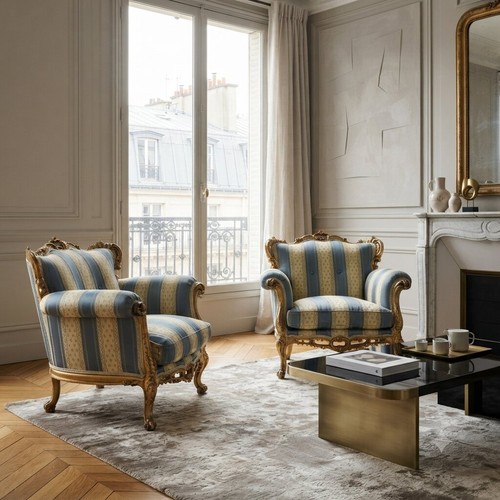 Antique armchairs baroque - antique,