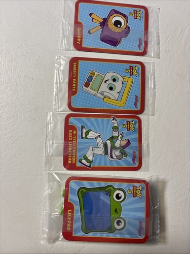 Kelloggs toy story cards - kelloggs, lot