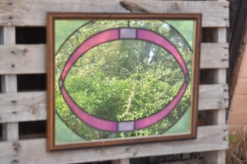 Vintage art deco style stained - vintage,