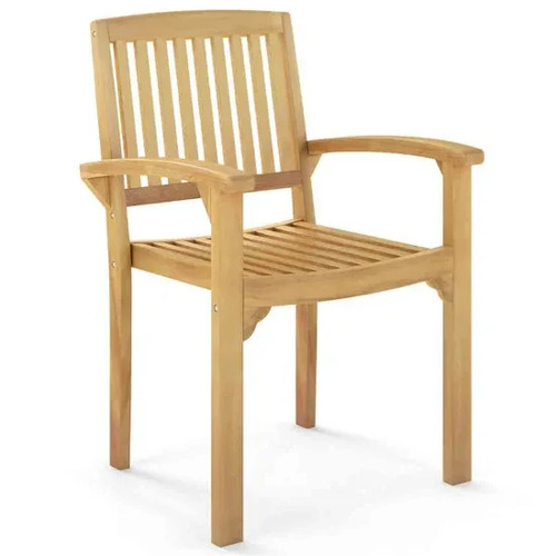 Natural teak wood outdoor - natural,