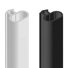 Stormguard uPVC Window Door Bubble Gasket – 6m Rubber Seal Pack – Black or White