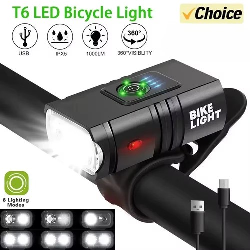 Led mountain bike light usb - mountain,