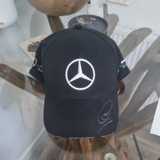 F1 Mercedes Hand Signed Lewis Hamilton Cap