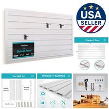 Durable PVC Slatwall Panel -