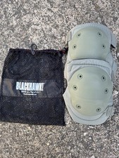 British Army Blackhawk Green Knee Pads - Knee Protection - New With Bag  - #B158