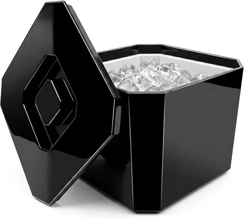 Black octagonal insulated - octagonal,