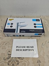 GROHE Start Edge - Basin Mixer Tap (Metal Lever, 28 mm (READ)