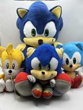 Build A Bear - Tomy - Jakks Sonic The Hedgehog Plush bundle Sonic Tails Soft Toy
