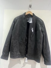 Quilted Leather Jacket Dark